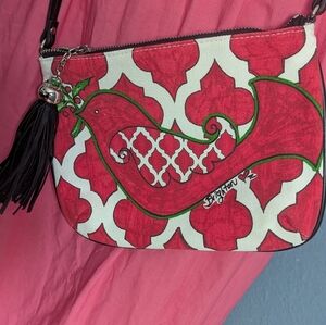 BrightonStylish Red Patterned Women's Bag